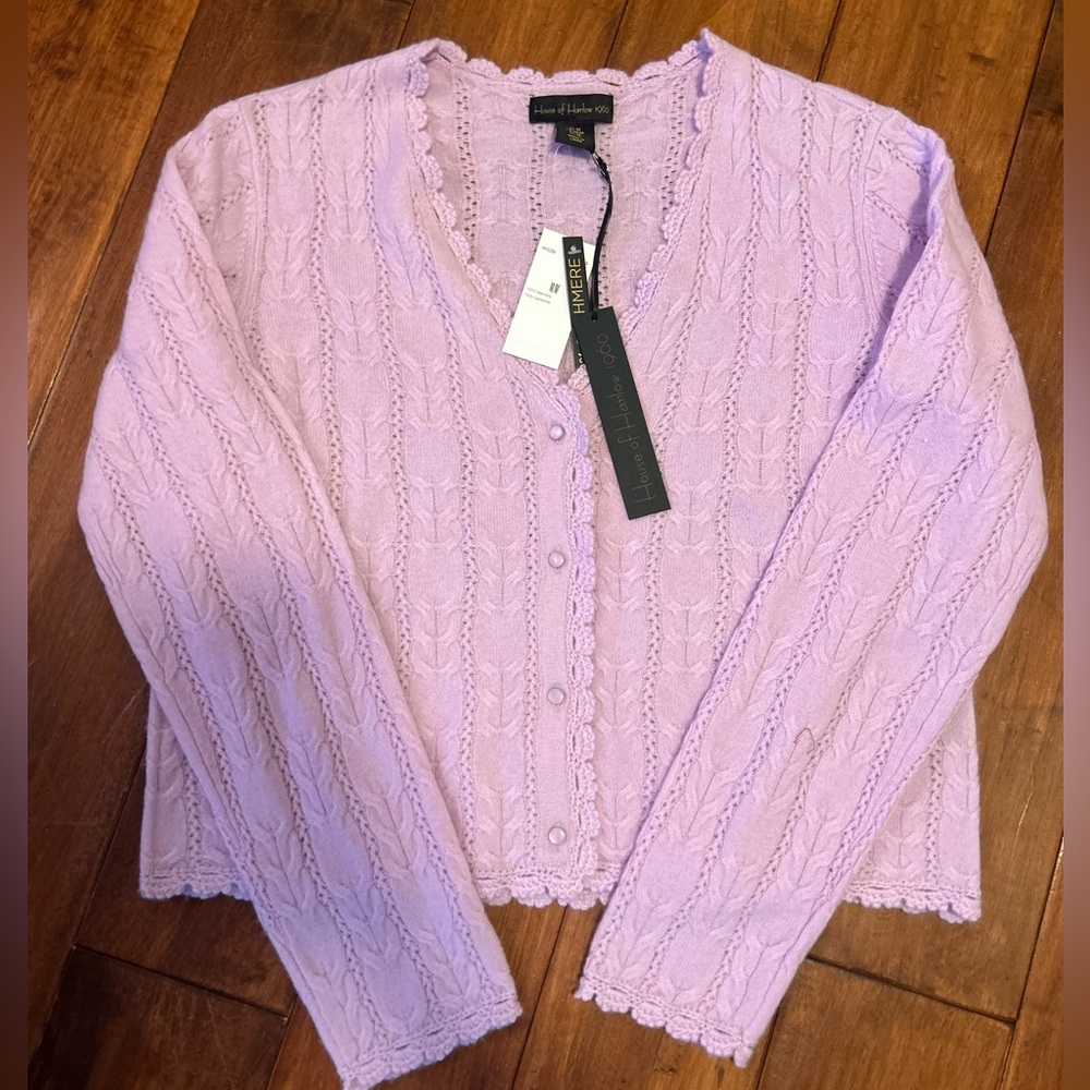 Cashmere cardigan